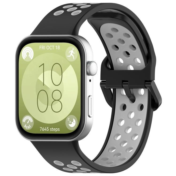 xDfind Two Color Silicone Sports Watch Band, For Huawei Watch Fit 5 / Fit 5 Pro / Fit 4