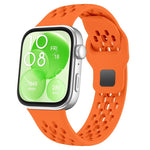 xDfind Mesh Reverse Buckle Silicone Watch Band, For Huawei Watch Fit 5 / Fit 5 Pro / Fit 4