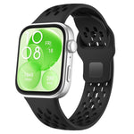 xDfind Mesh Reverse Buckle Silicone Watch Band, For Huawei Watch Fit 5 / Fit 5 Pro / Fit 4
