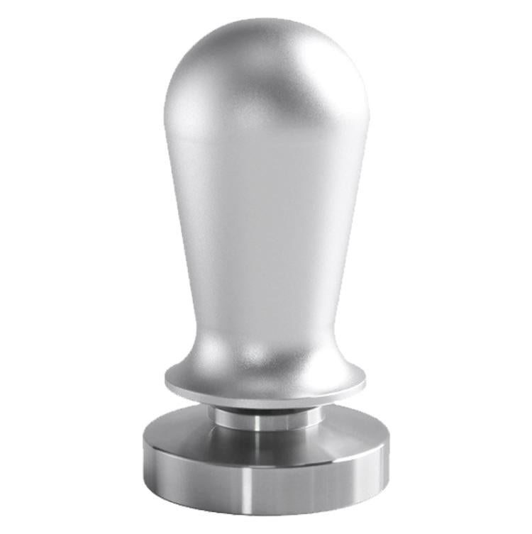 Stainless Steel Coffee Powder Hammer Pressure Powder Tampon, 51mm Black, 53mm Black, 51mm Silver, 53mm Silver, 58mm Silver