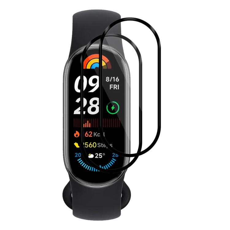 2pcs xDfind Curved 3D Composite Material Soft Film Screen Protector, For Xiaomi Smart Band 10, For Xiaomi Redmi Watch 5, For Xiaomi Smart Band 9 Pro, For Xiaomi Redmi Watch 5 Lite, For Xiaomi Redmi Watch 5 Active, For Xiaomi Smart Band 9 NFC           ...