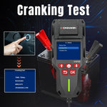 KONNWEI KW700 12V / 24V 2.8 inch Color Screen Car Battery Tester with Printer, KW700