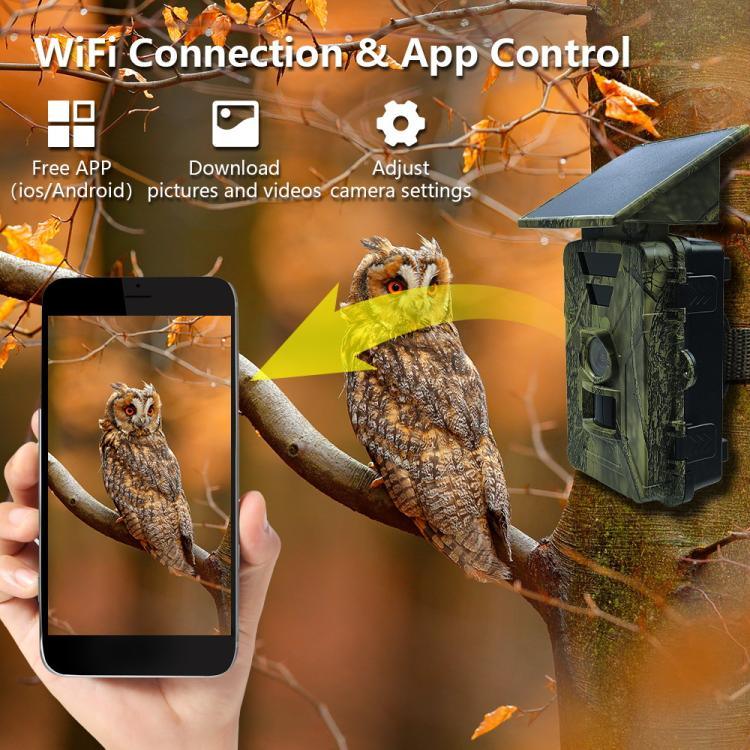 PR903W WiFi Version 8K HD Night Vision Infrared Hunting Camera, PR903W