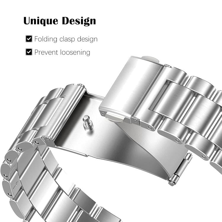xDfind Three Beads Quick Release Metal Watch Band, For Xiaomi Band 10 Pro / 9 Pro / Redmi Watch 6, For Xiaomi Smart Band 10 / 9 / 8 NFC, For Xiaomi Redmi Watch 3 20mm