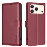 Litchi Texture RFID Anti-theft Leather Phone Case, For iPhone 18 Pro/17 Pro, For iPhone 18 Pro Max/17 Pro Max, For iPhone 17, For iPhone 17 Air