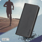 Magnetic Leather Phone Case, For iPhone 17 Pro Max