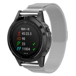 xDfind Milanese Quick Fit Metal Watch Band, For Garmin Fenix 8/7X/6X/5X 26mm, For Garmin Fenix 8/7/6/5 22mm, For Garmin Fenix 8/7S/6S/5S 20mm