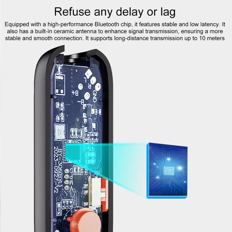 BOYI BY306 AUX Car FM Transmitter Wireless Bluetooth 5.3 Receiver, BY306