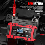 FOXSUR FBC1206F 12V 6A Car Motorcycle Battery Charger Smart Repair Multi-function Charger, EU Plug, US Plug, UK Plug, AU Plug