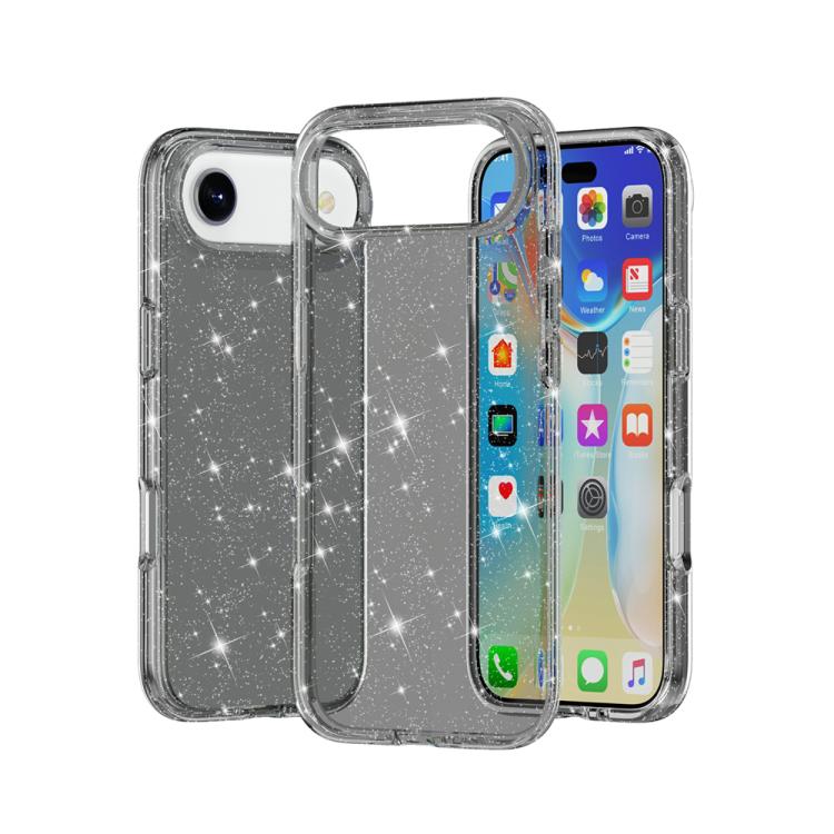 Shockproof Terminator Glitter Powder Phone Case, For iPhone 17 Pro Max, For iPhone 17 Pro, For iPhone 17, For iPhone Air
