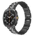 xDfind Diamond Jewelry Stainless Steel Watch Band, For Samsung Galaxy Watch Ultra / Ultra 2025, For Samsung Galaxy Watch8 / Watch8 Classic, For Samsung Galaxy Watch7 / FE / 6 / 5 / 4, For Samsung Galaxy Fit3