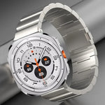 One Beads Magnetic Buckle Titanium Alloy Watch Band, For Samsung Galaxy Watch Ultra / Ultra 2025, For Samsung Galaxy Watch8 / Watch8 Classic