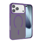 Kalebol Metal Lens Frame MagSafe Frosted PC Phone Case, For iPhone 17 Pro Max, For iPhone 17 Pro, For iPhone 17, For iPhone Air, For iPhone 16 Pro Max