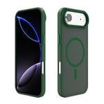 Kalebol Metal Lens Frame MagSafe Frosted PC Phone Case, For iPhone 17 Pro Max, For iPhone 17 Pro, For iPhone 17, For iPhone Air, For iPhone 16 Pro Max