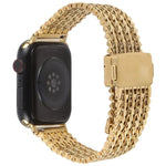 Magnetic Snap Clasp Steel Mesh Metal Watch Band, For Apple Watch 46mm / 49mm / 45mm / 44mm, For Apple Watch 42mm / 41mm / 40mm / 38mm