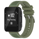 xDfind Hybrid Nylon Braid Silicone Watch Band, For Garmin Fenix 8/7X/6X/5X 26mm, For Garmin Fenix 8/7/6/5 22mm, For Garmin Forerunner 220/235/735/735XT 20mm, For Garmin Forerunner 35/30/35J 20mm
