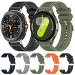 xDfind Hybrid Nylon Braid Silicone Watch Band, For Galaxy Watch Ultra2 2026 / 2025 / 1 2024 22mm, For Galaxy Watch 7 / 6 / 5 / FE 20mm
