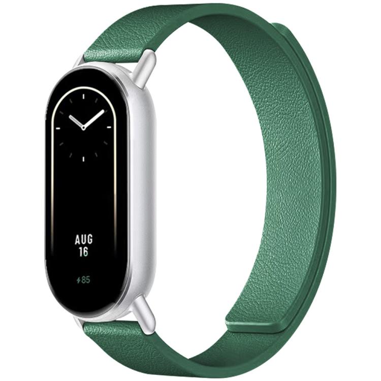 xDfind Flat Head Litchi Texture Magnetic Silicone Watch Band, 14mm, 18mm, 20mm, 22mm
