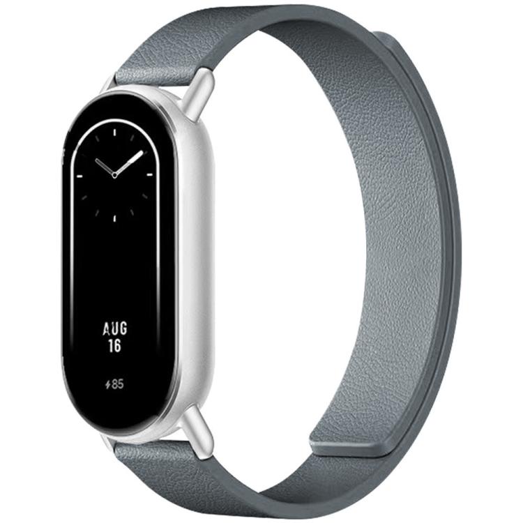 xDfind Flat Head Litchi Texture Magnetic Silicone Watch Band, 14mm, 18mm, 20mm, 22mm