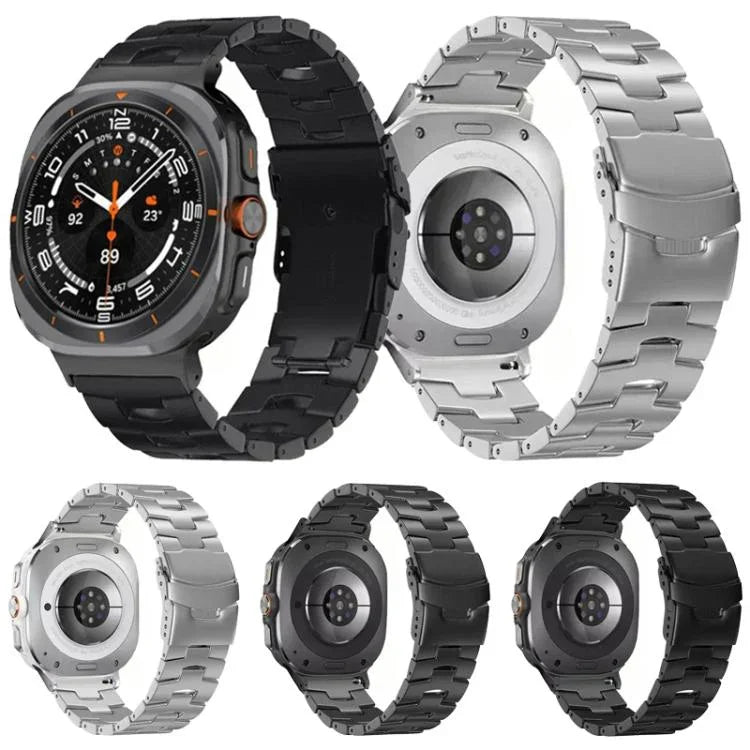 Safety Buckle Titanium Alloy Watch Band, For Samsung Galaxy Watch8 / Watch8 Classic