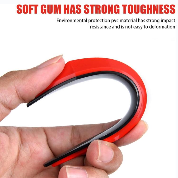 4pcs / Set Car Door Anti-collision PVC Strip, Size: 15x2.5cm, Size: 15x2.5cm