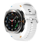 xDfind Wave Stitching Silicone Watch Band, For Samsung Galaxy Watch Ultra 47mm / Ultra 2025