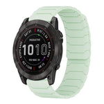 xDfind Magnetic Silicone Watch Band, For Garmin Fenix 8/7X/6X/5X 26mm, For Garmin Fenix 8/7/6/5 22mm, For Garmin Forerunner 35/30/35J 20mm