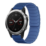 xDfind Magnetic Silicone Watch Band, For Garmin Fenix 8/7X/6X/5X 26mm, For Garmin Fenix 8/7/6/5 22mm, For Garmin Forerunner 35/30/35J 20mm