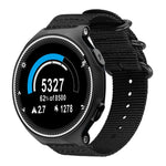 xDfind Ring Buckle Nylon Canvas Watch Band, For Garmin Fenix 8/7X/6X/5X 26mm, For Garmin Fenix 8/7/6/5 22mm, For Garmin Forerunner 235/220/620/630, For Garmin Forerunner 35 / 30 / 35J