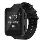 xDfind Ring Buckle Nylon Canvas Watch Band, For Garmin Fenix 8/7X/6X/5X 26mm, For Garmin Fenix 8/7/6/5 22mm, For Garmin Forerunner 235/220/620/630, For Garmin Forerunner 35 / 30 / 35J