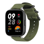 xDfind Ring Buckle Nylon Canvas Watch Band, For Xiaomi Band 10 Pro/9 Pro/Redmi Watch 6/5/4, For Redmi Watch 3 Active / Watch 3 Lite, For Redmi Watch 3