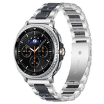 xDfind Three Beads Metal Resin Watch Band, For Samsung Galaxy Watch Ultra/Ultra 2025, For Samsung Galaxy Watch8 / 8 Classic, For Samsung Galaxy Watch 7 / 6 / 5 / FE