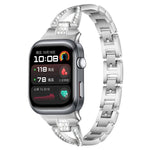xDfind X-Shaped Single Row Diamond Metal Watch Band, For Huawei Watch D2