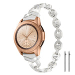 xDfind Diamond Stainless Steel Watch Band, 20mm, 22mm