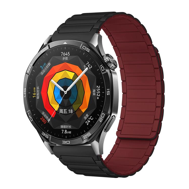 xDfind I-shaped Magnetic Silicone Watch Band, 14mm, 18mm, 22mm, 20mm