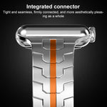 xDfind Butterfly Buckle Stainless Steel Watch Band, For Apple Watch 42 / 44 / 45 / 46 / 49mm, For Apple Watch 38 / 40 / 41 / S10 42mm