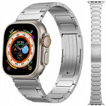 xDfind I-Shaped Buckle Stainless Steel Watch Band, For Apple Watch 42 / 44 / 45 / 46 / 49mm