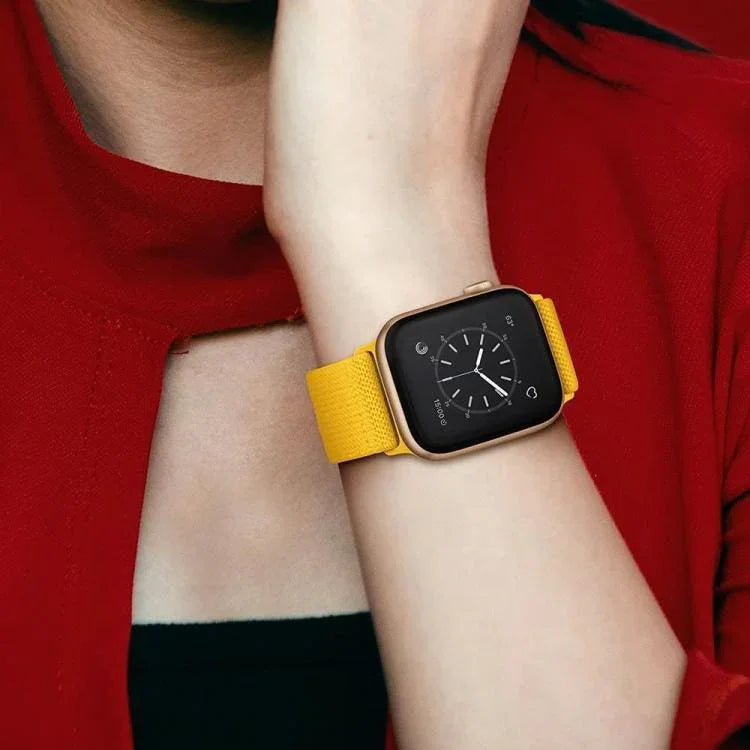 xDfind Adjustable Slide Buckle Elastic Nylon Watch Band, For Apple Watch 42 / 44 / 45 / 46 / 49mm, For Apple Watch 38 / 40 / 41 / S10 42mm