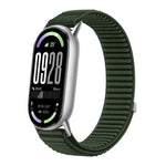 xDfind Woven Nylon Hook And Loop Fastener Watch Band, For Xiaomi Smart Band 10 / 9 / 8
