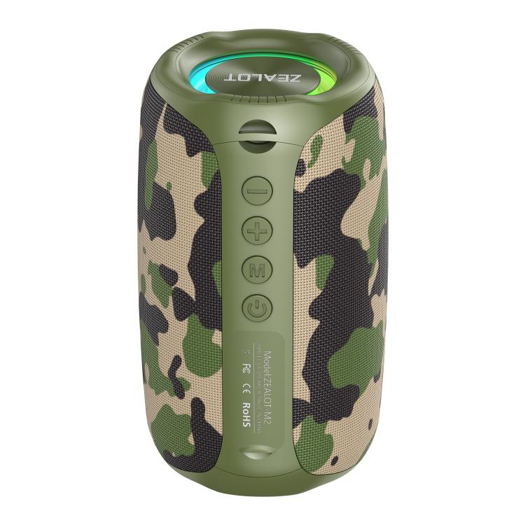 Zealot M2 8W Portable Outdoor RGB Bluetooth Speaker, without Microphone