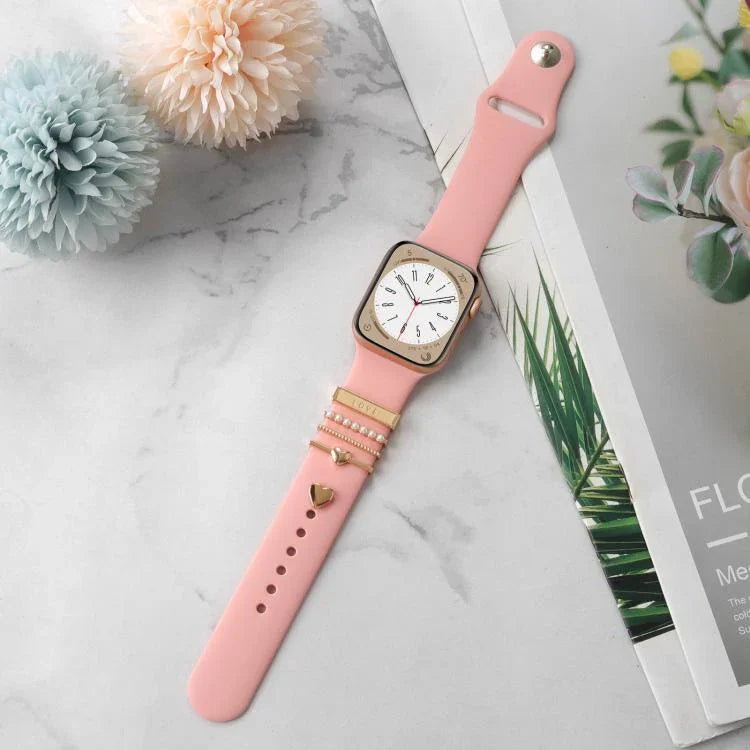 Smart Watch Band Decorative Ring Metal Accessories