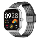 xDfind Seven Beads Buckle Stainless Steel Watch Band, For Xiaomi Band 10 Pro/9 Pro/Redmi Watch 6/5/4, For Redmi Watch 3 Active / Watch 3 Lite, For Redmi Watch 3