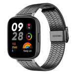 xDfind Seven Beads Buckle Stainless Steel Watch Band, For Xiaomi Band 10 Pro/9 Pro/Redmi Watch 6/5/4, For Redmi Watch 3 Active / Watch 3 Lite, For Redmi Watch 3