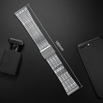 xDfind Seven Beads Buckle Stainless Steel Watch Band, For Xiaomi Band 10 Pro/9 Pro/Redmi Watch 6/5/4, For Redmi Watch 3 Active / Watch 3 Lite, For Redmi Watch 3