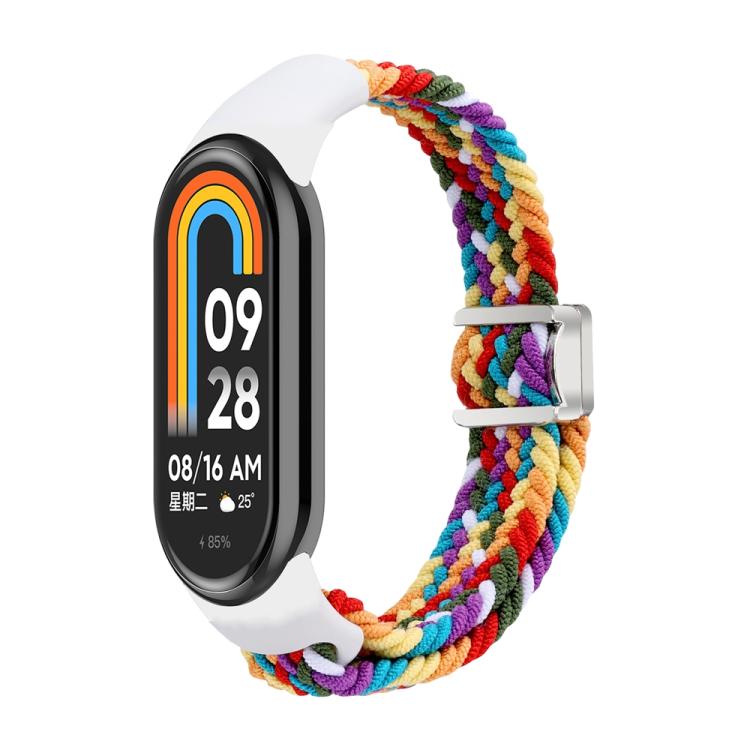 xDfind Nylon Braided Loop Magnetic Buckle Watch Band, For Xiaomi Smart Band 11 / 10 / 9 / 8