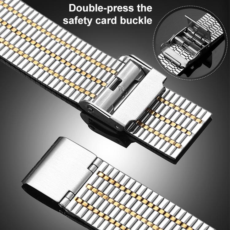 xDfind Seven Beads Buckle Stainless Steel Watch Band, For Amazfit T-Rex 3