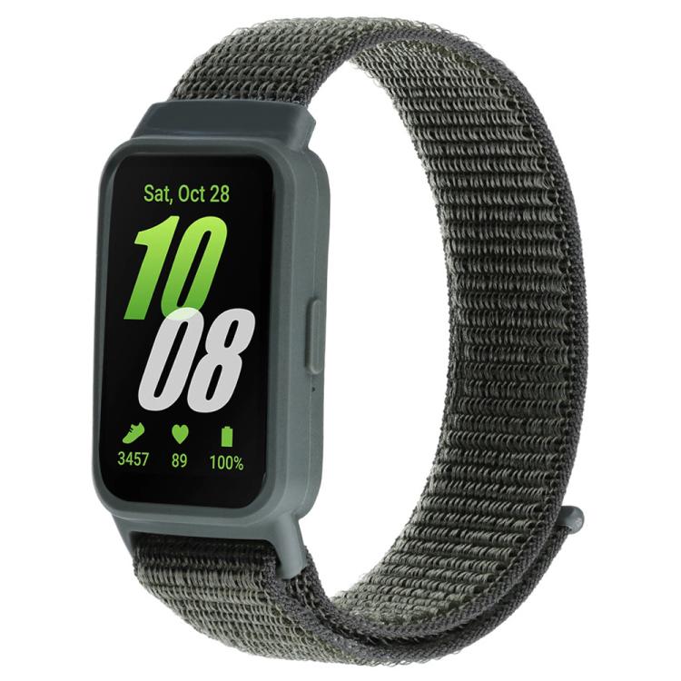 xDfind Watch Frame Integrated Nylon Hook and Loop Fastener Watch Band, For Samsung Galaxy Fit 3