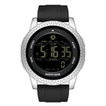 NORTH EDGE APOLLO Outdoor Waterproof Men Multi-Function Silicone Strap Smart Sports Watch