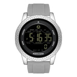 NORTH EDGE APOLLO Outdoor Waterproof Men Multi-Function Silicone Strap Smart Sports Watch