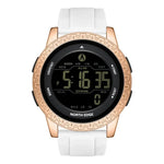 NORTH EDGE APOLLO Outdoor Waterproof Men Multi-Function Silicone Strap Smart Sports Watch